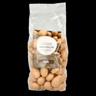 MijnNatuurwinkel MijnNatuurwinkel Chocolade amandel karamel zeezout 400 Gram