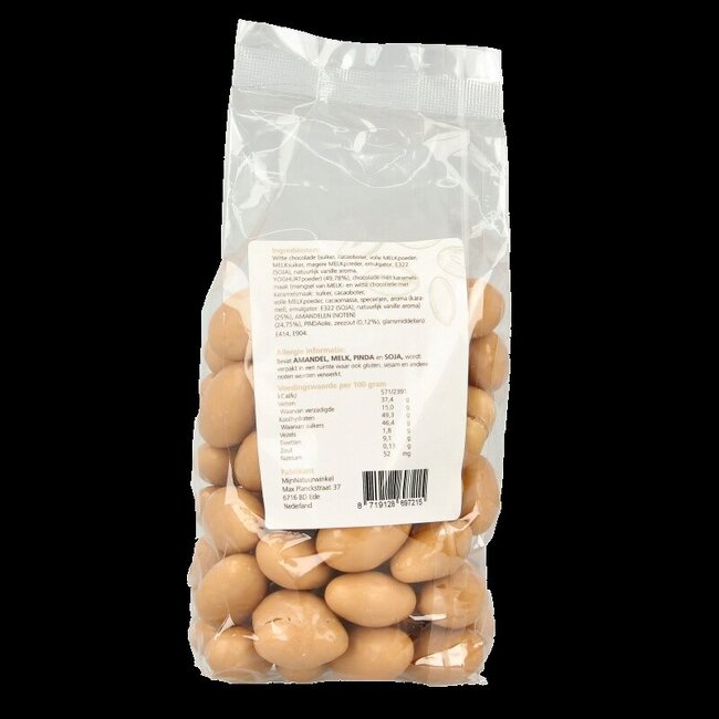 MijnNatuurwinkel Chocolade amandel karamel zeezout 400 Gram
