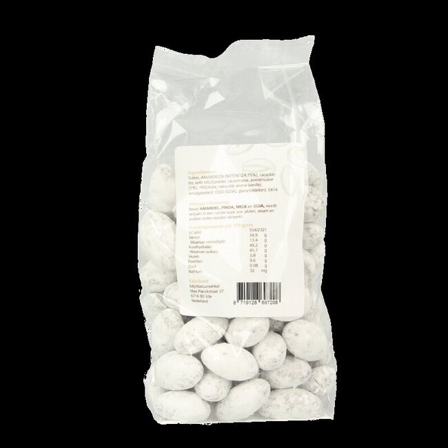 MijnNatuurwinkel Amandes au chocolat poudrées 400 Grammes