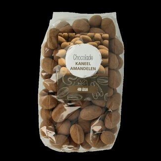MijnNatuurwinkel MijnNatuurwinkel Chocolade kaneel amandelen 400 Gram