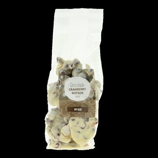MijnNatuurwinkel MijnNatuurwinkel Rochers aux canneberges chocolat blanc 400 g