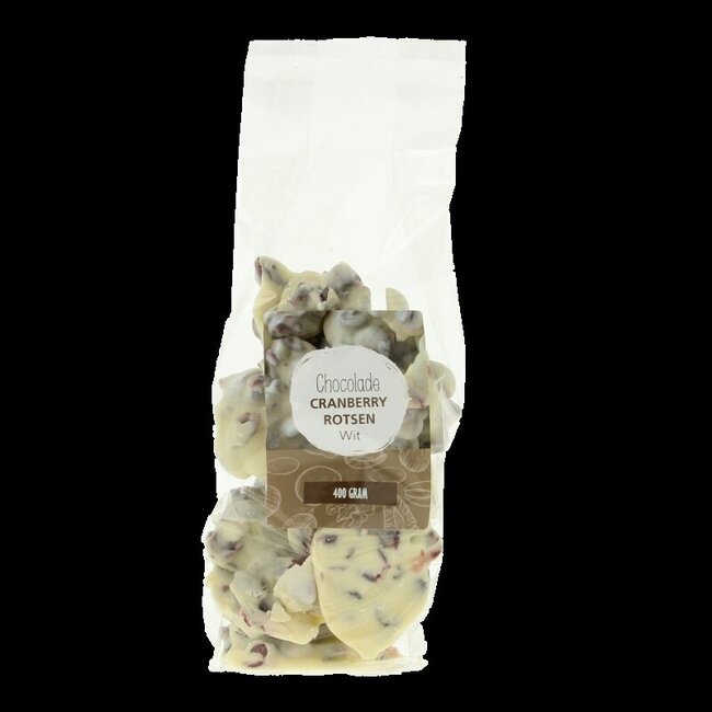 MijnNatuurwinkel Cranberry rotsen wit 400 Gram
