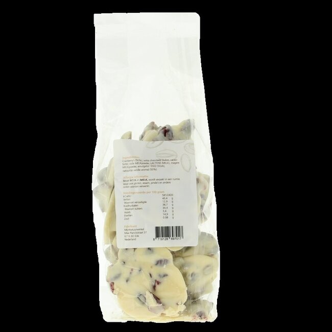MijnNatuurwinkel Cranberry rotsen wit 400 Gram