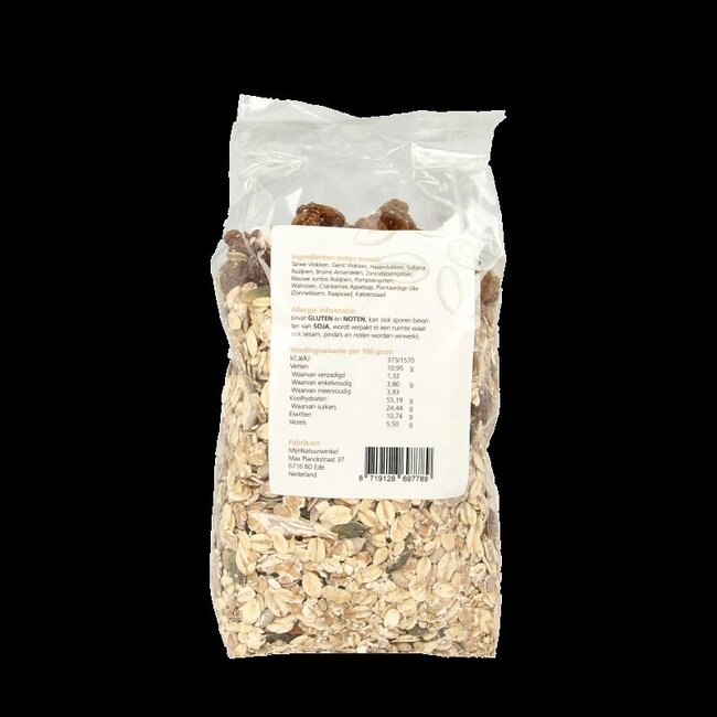MijnNatuurwinkel Muesli aux noix 400 g