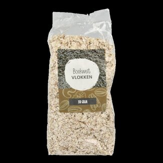 MijnNatuurwinkel MijnNatuurwinkel Boekweit vlokken 350 Gram