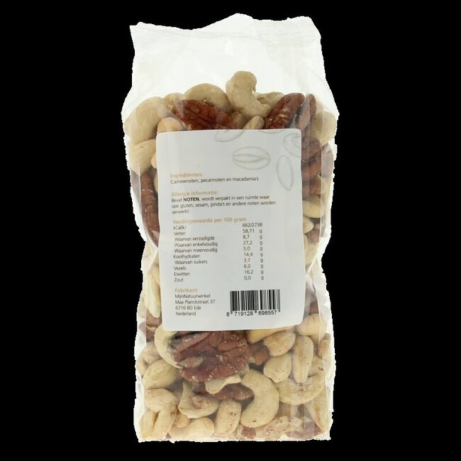 MijnNatuurwinkel Macadamia mix 400 Gram