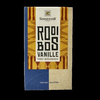 Sonnentor Sonnentor Rooibos & vanille bio 18 Stuks