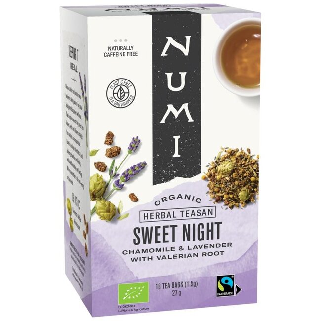 Numi Kruidenthee sweet night bio 18 Zakjes