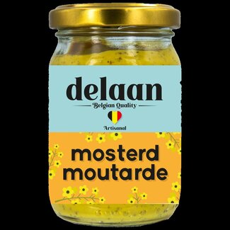 Delaan Delaan Mosterd de luxe 190 Gram