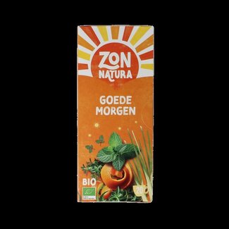 Zonnatura Zonnatura Goede morgen thee bio 20 Zakjes