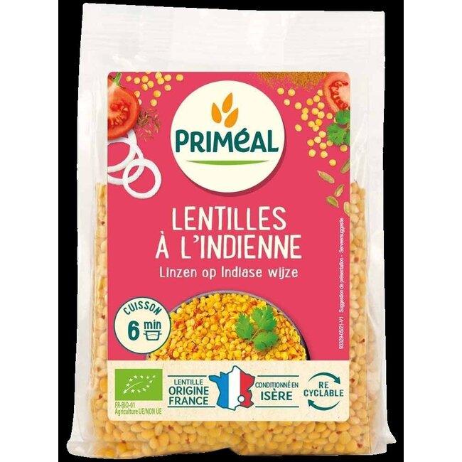 Primeal Linzen Indiaase stijl bio 300 Gram