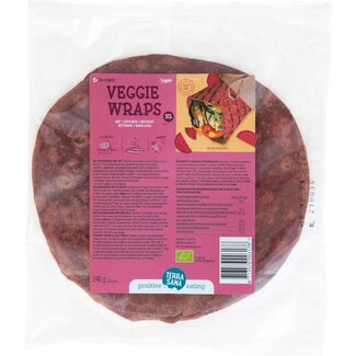TerraSana TerraSana Groentewrap biet  bio 240 Gram