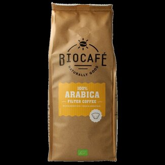 Biocafe Biocafe Arabica gemalen bio 500 Gram