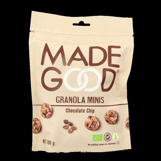 Made Good Made Good Granola minis chocolate chip bio 100 Gram