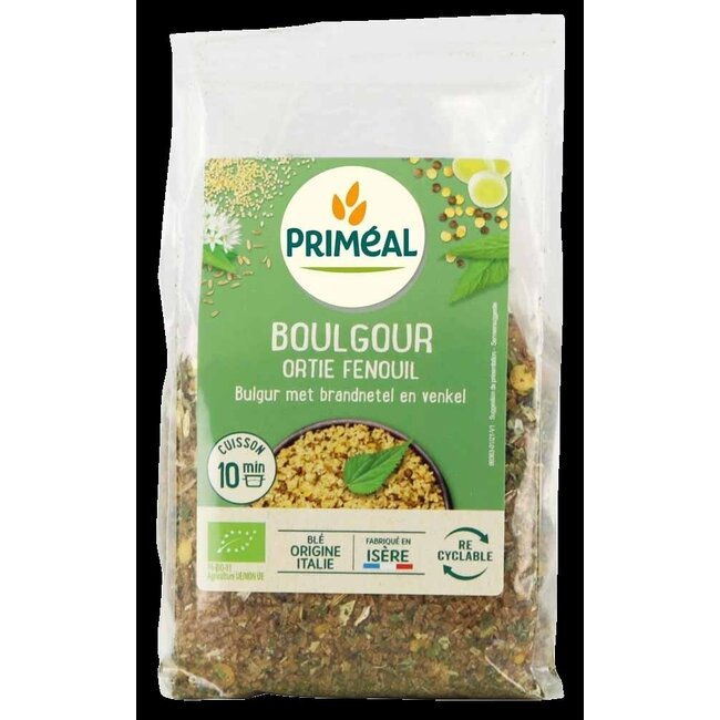 Primeal Bulgur met brandnetel  en venkel bio 300 Gram