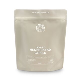 Mattisson Mattisson Hennepzaad gepeld bio 800 Gram