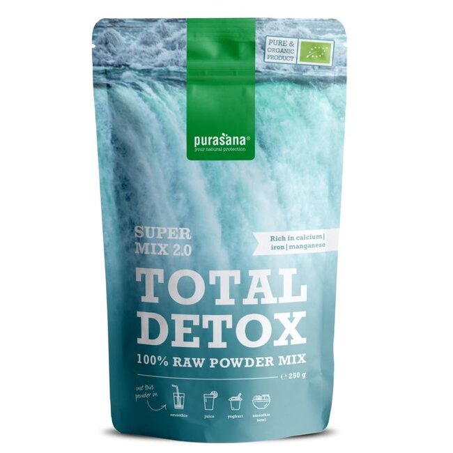Total detox mix 2.0 vegan bio 250 Gram