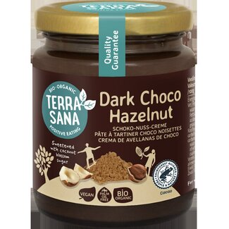 TerraSana Choco hazelnootpasta puur bio 250 Gram