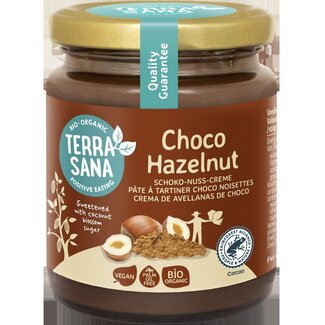 TerraSana TerraSana Choco hazelnootpasta bio 250 Gram