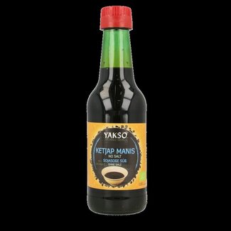 Yakso Yakso Ketjap zonder zout bio 250 Milliliter
