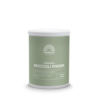 Mattisson Broccolipoeder bio 175 Gram