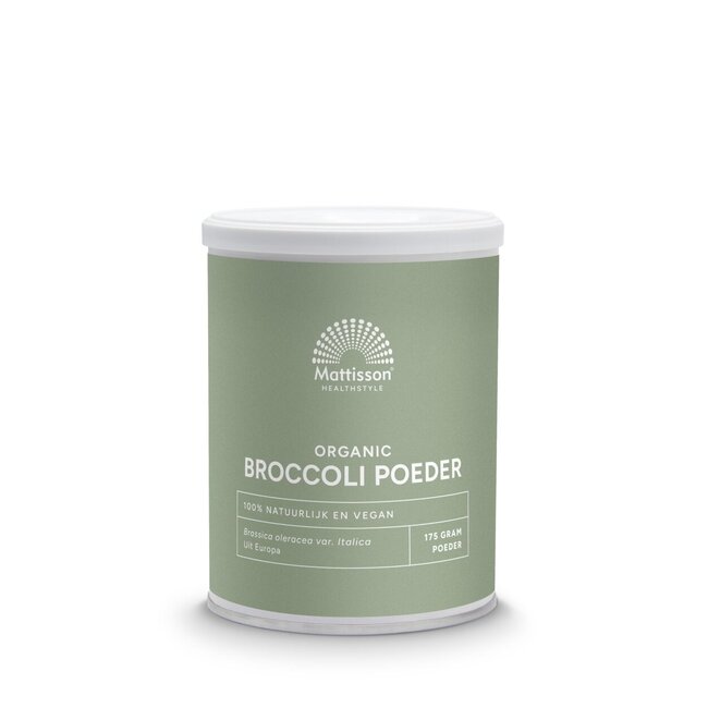 Broccolipoeder bio 175 Gram