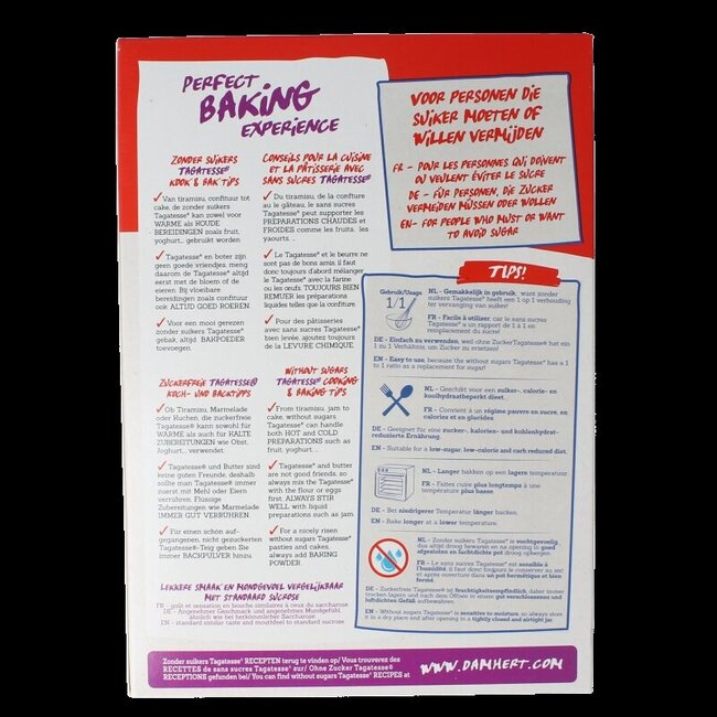 Damhert Tagatesse zoetstof 500 Gram