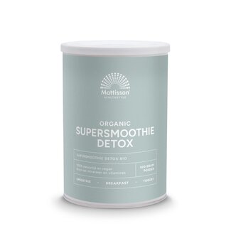 Mattisson Mattisson Organic supersmoothie detox bio 500 Gram