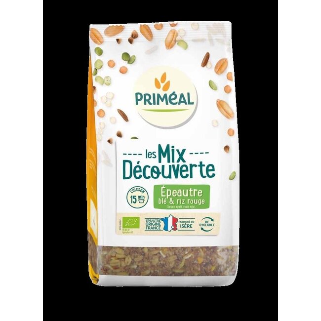 Granenmix tarwe spelt rode rijst bio 400 Gram