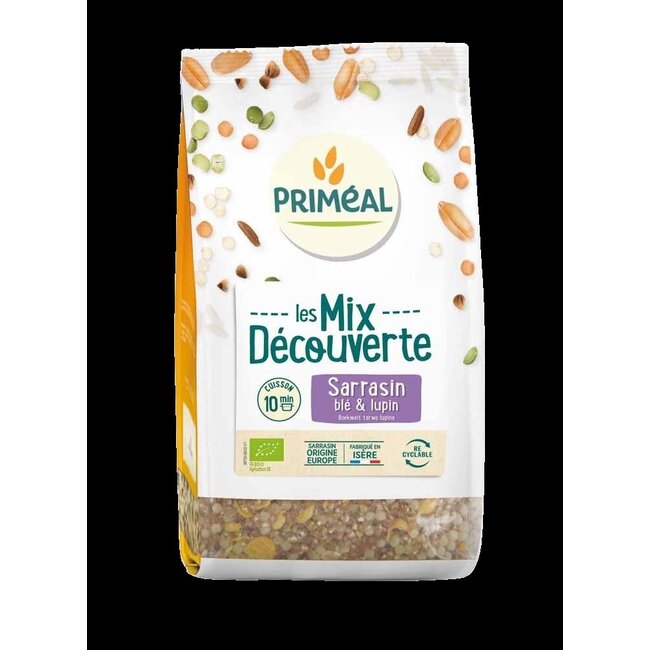 Granenmix van boekweit tarwe & lupine bio 400 Gram