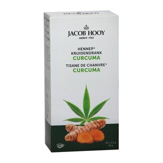 Jacob Hooy Jacob Hooy Curcuma thee 20 Zakjes