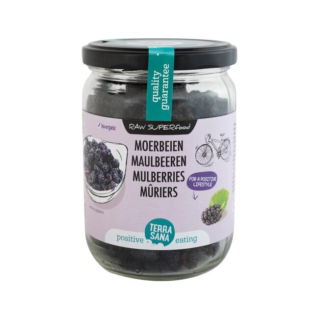Moerbei bessen zwart bio 190 Gram