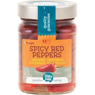 TerraSana Rode pepers spicy bio 200 Gram