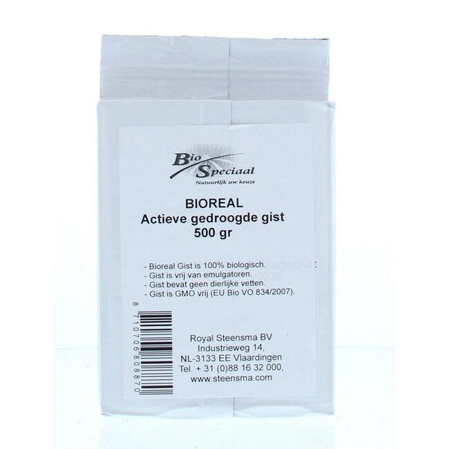 Bioreal Gist gedroogd bio 500 Gram