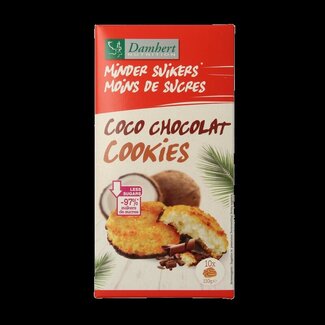 Damhert Damhert Biscuit à la noix de coco chocolat low carb 110 g
