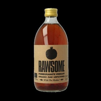 Rawsome Rawsome Granaatappelazijn with the mother bio 500 Milliliter