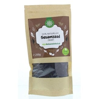 MijnNatuurwinkel MijnNatuurwinkel Graines de sésame noir 250 g