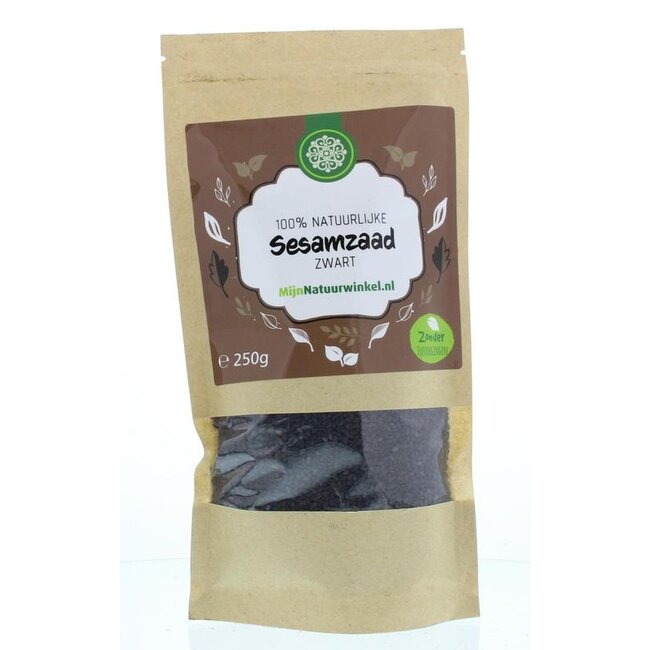 MijnNatuurwinkel Sesamzaad zwart 250 Gram