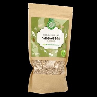 MijnNatuurwinkel MijnNatuurwinkel Graines de sésame non décortiquées 250 g