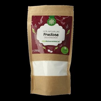 MijnNatuurwinkel MijnNatuurwinkel Fructose druiven suiker 250 Gram