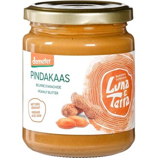 Luna E Terra Luna E Terra Pindakaas smooth bio 250 Gram
