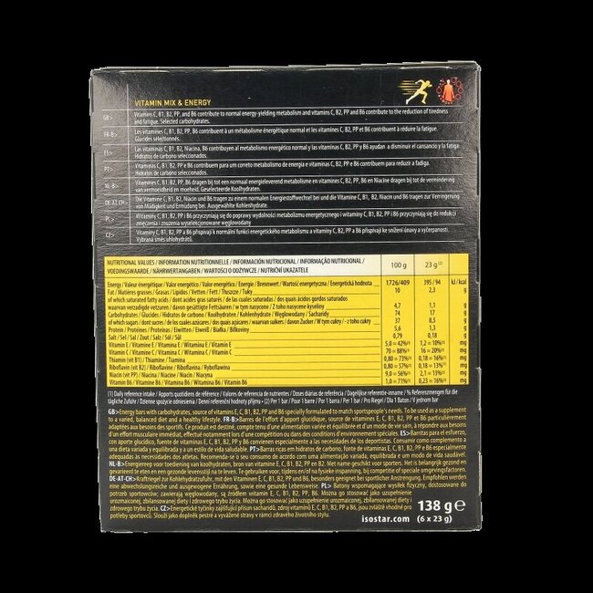 Isostar Reep pulse hazelnoot 138 Gram