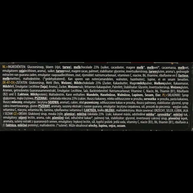 Isostar Reep pulse chocolade 6 pack 138 Gram