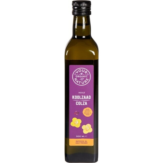 Koolzaadolie bio 500 Milliliter