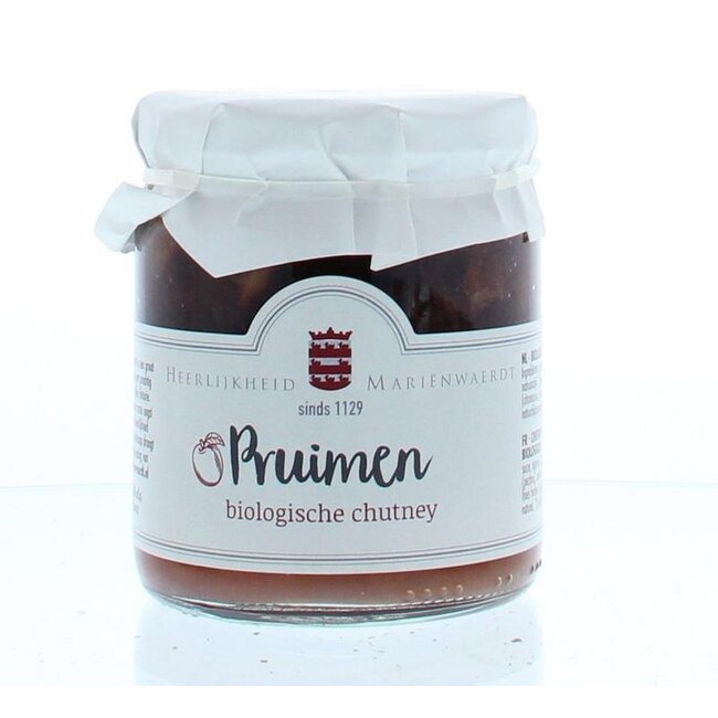 Marienwaerdt Pruimen chutney bio 260 Gram