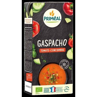 Primeal Primeal Gaspacho tomaat komkommer bio 330 Milliliter