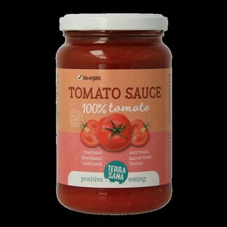TerraSana TerraSana Tomatensaus 100% tomaat bio 340 Gram