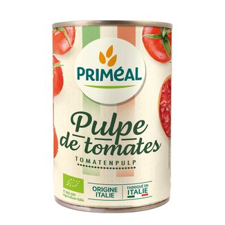 Primeal Primeal Tomatensaus met stukjes bio 400 Gram