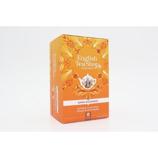 English Tea Shop English Tea Shop Turmeric ginger & lemongrass bio 20 Zakjes