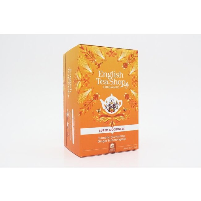 English Tea Shop Turmeric ginger & lemongrass bio 20 Zakjes
